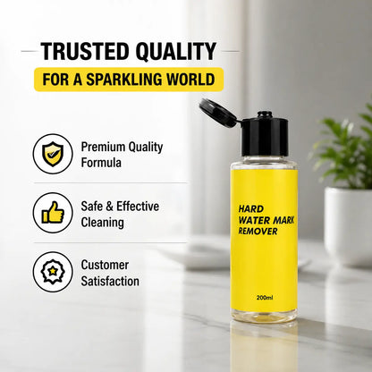 Hard Water Mark Remover for Glass | 200ML | Car Glass, Mirror, Windows & More